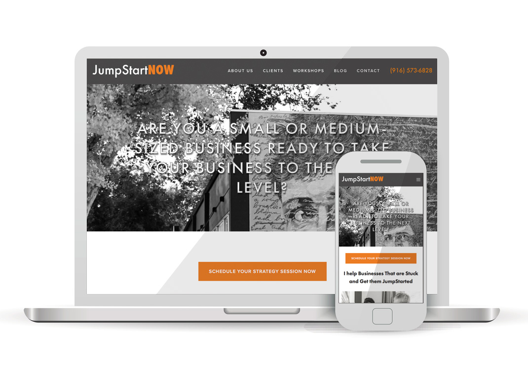 JumpStartNOW Squarespace Website Design