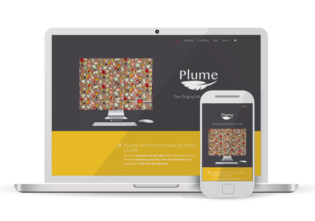 Plume Covers WordPress Website Design Sacramento