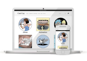 Client Portfolio Carol Lay Squarespace Website Design